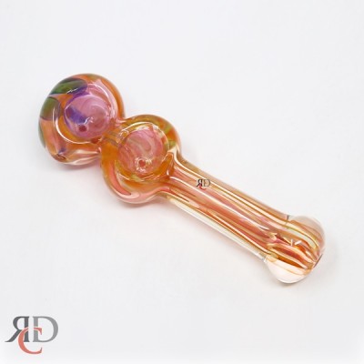HAND PIPE GOLD FUMED DOUBLE BOWL GP7012 1CT